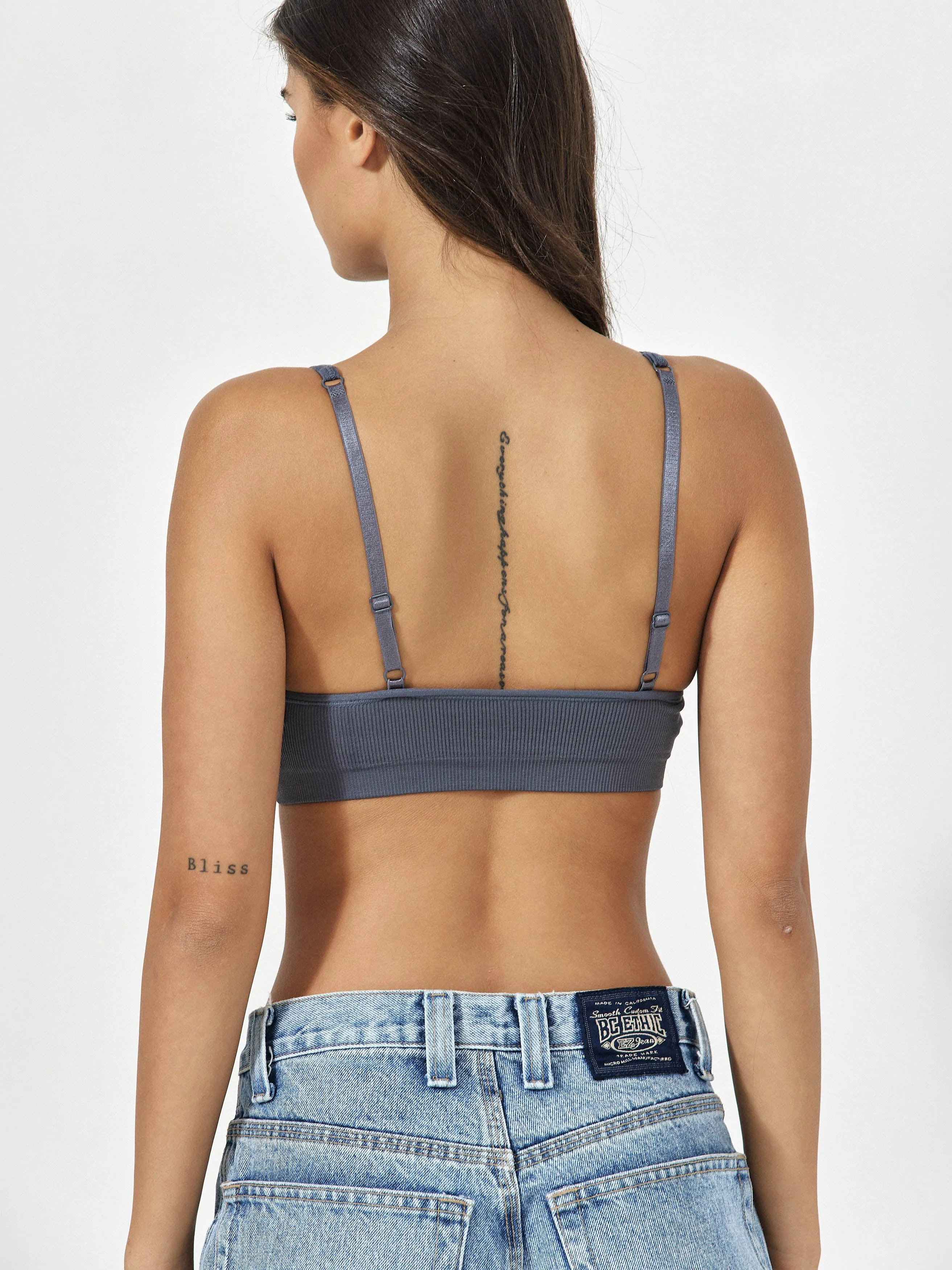 Sophia Bralette - Grey