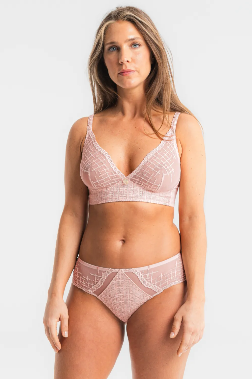 Tweegy Embroidered Wireless Bralette