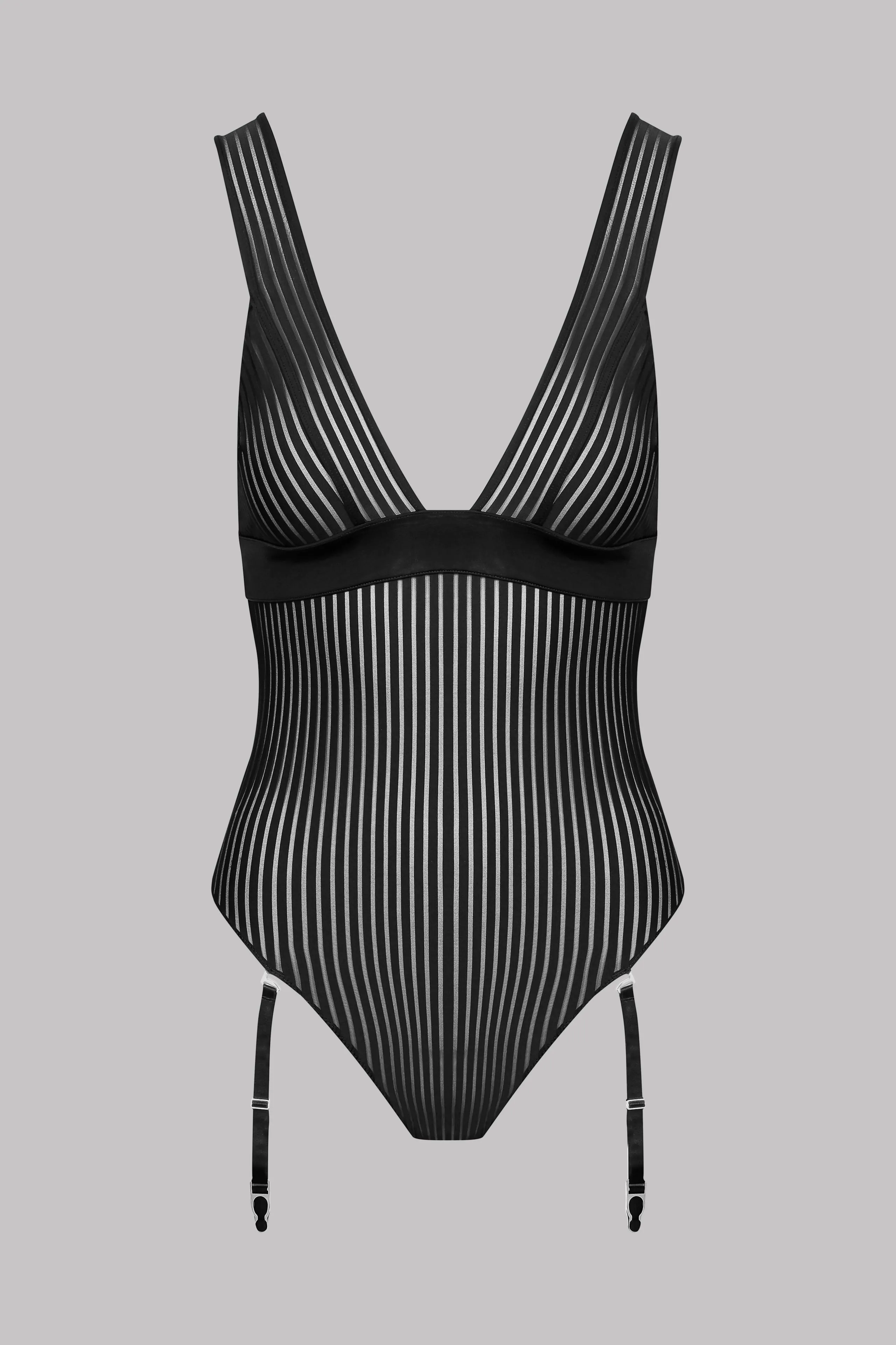 V-neck string bodysuit - Bande à Part