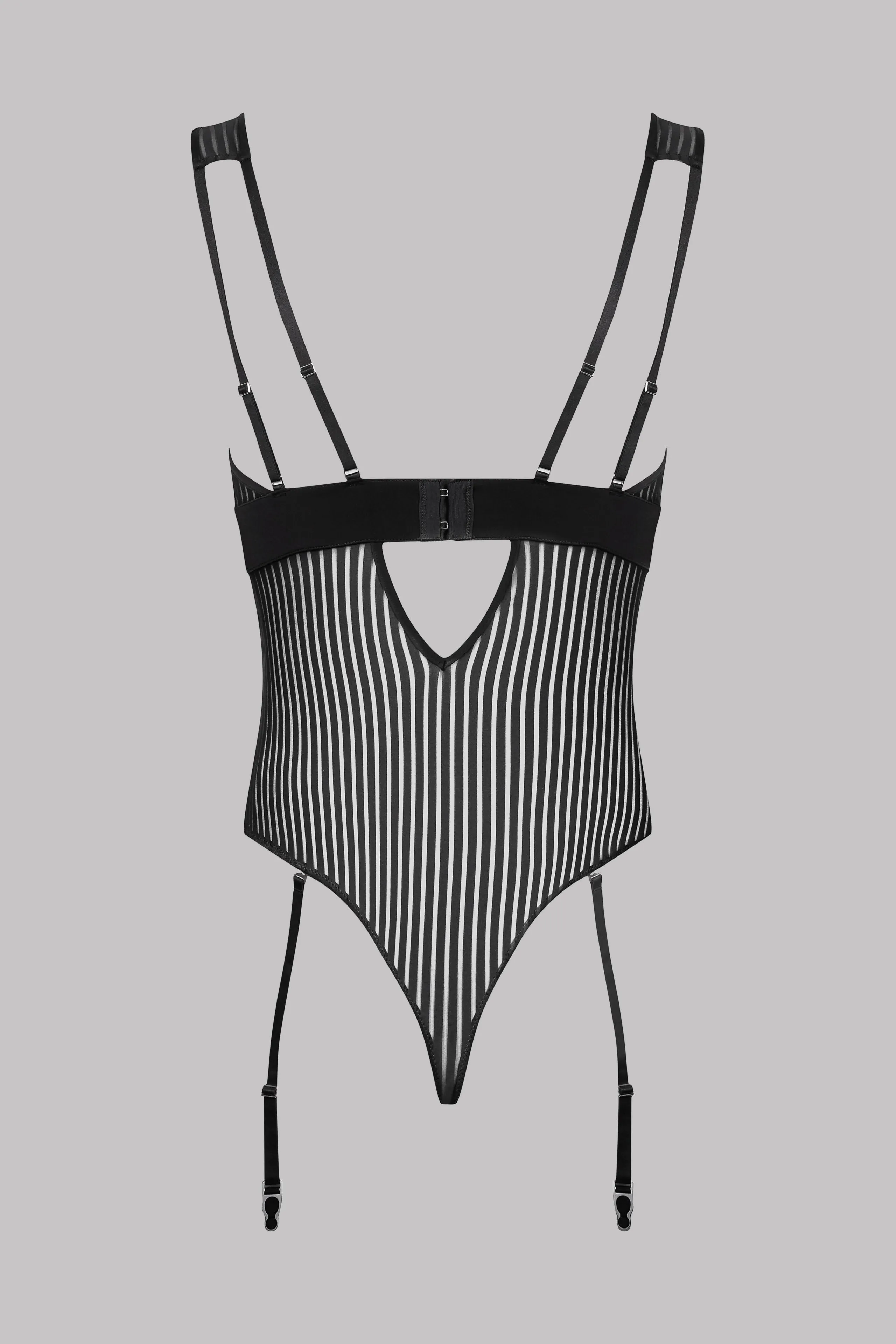 V-neck string bodysuit - Bande à Part