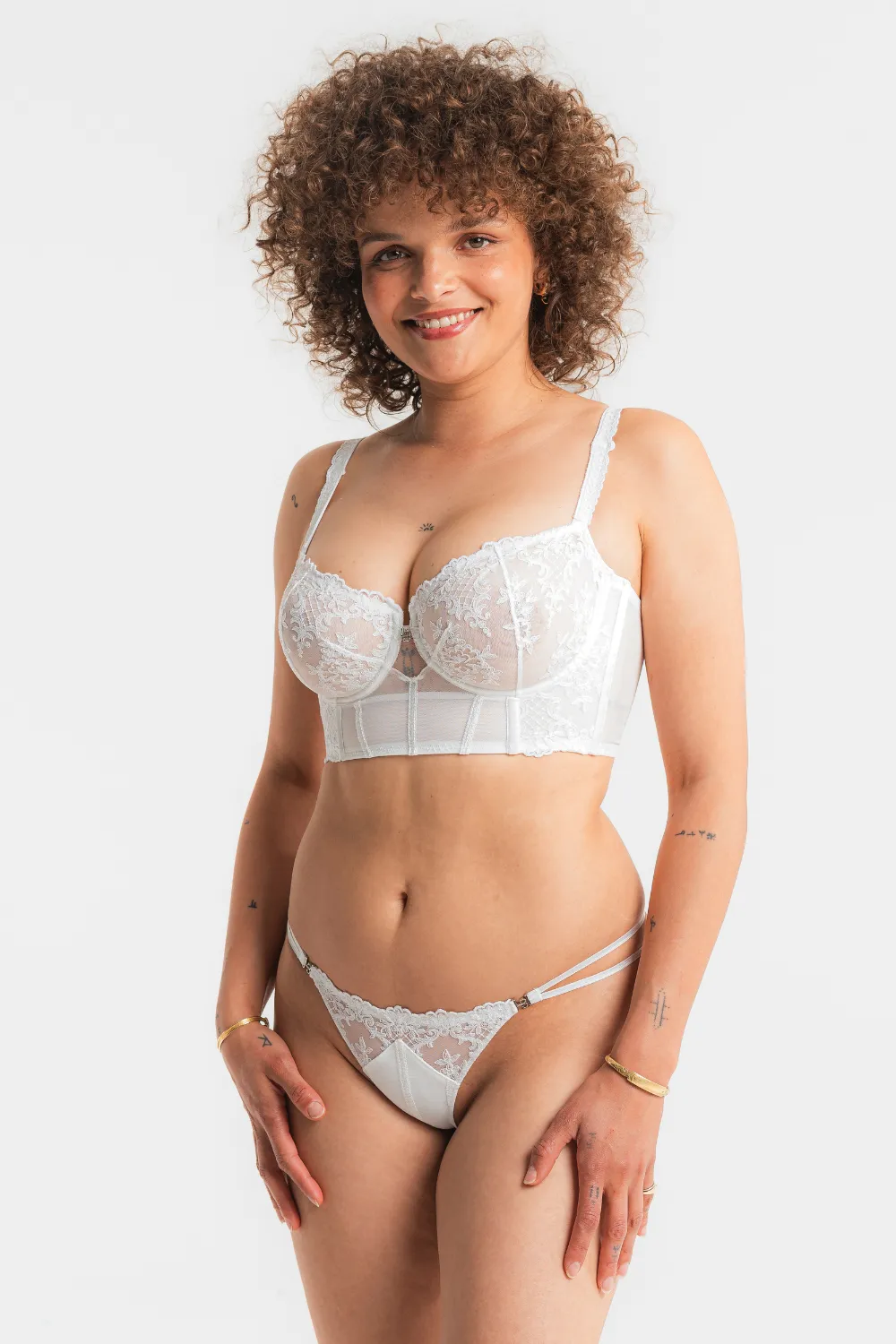 Victoria Semi-Bustier Bra