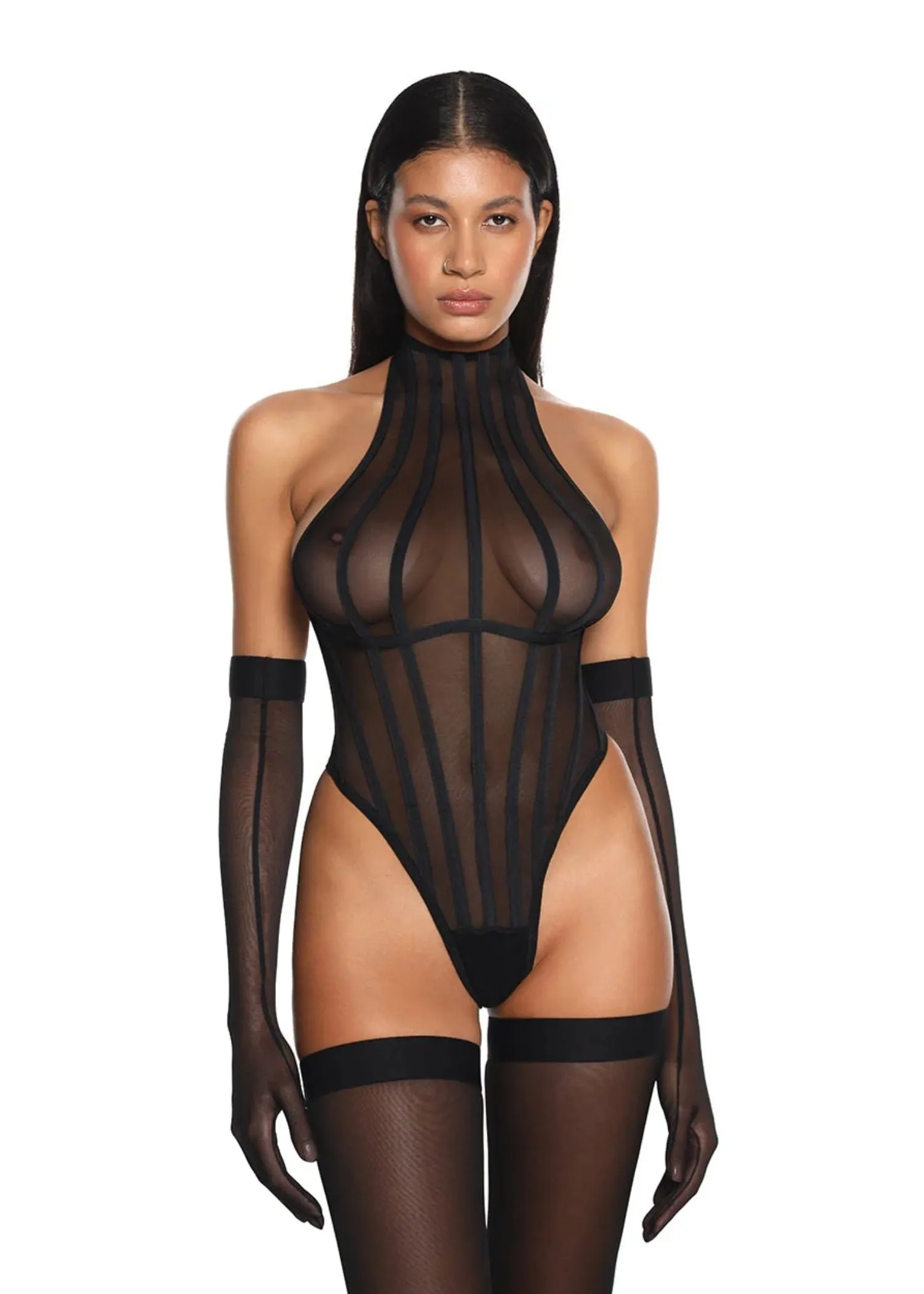 Viv Bodysuit (Black)