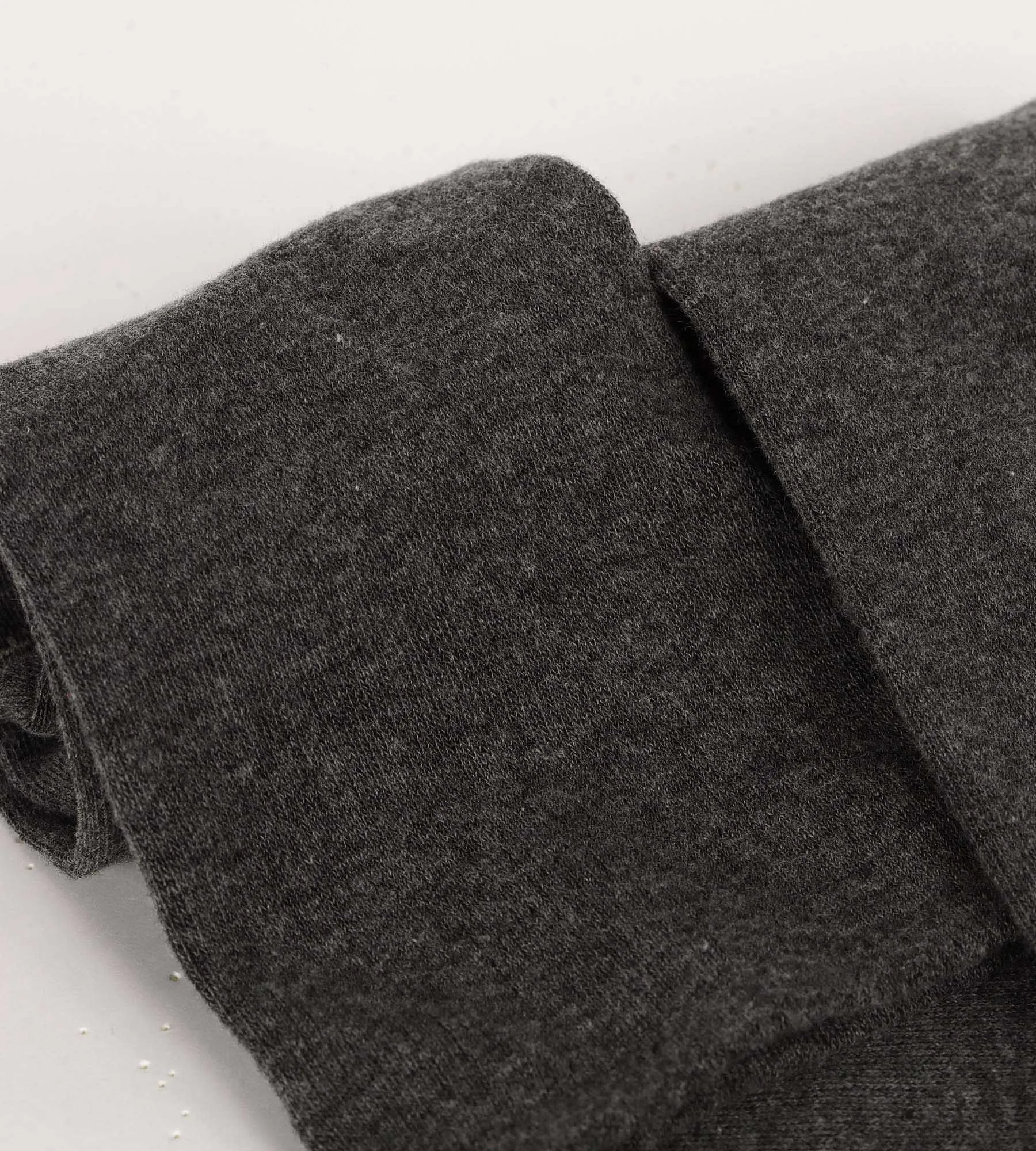 Women's cotton maxi socks Anthracite Chiné Dim