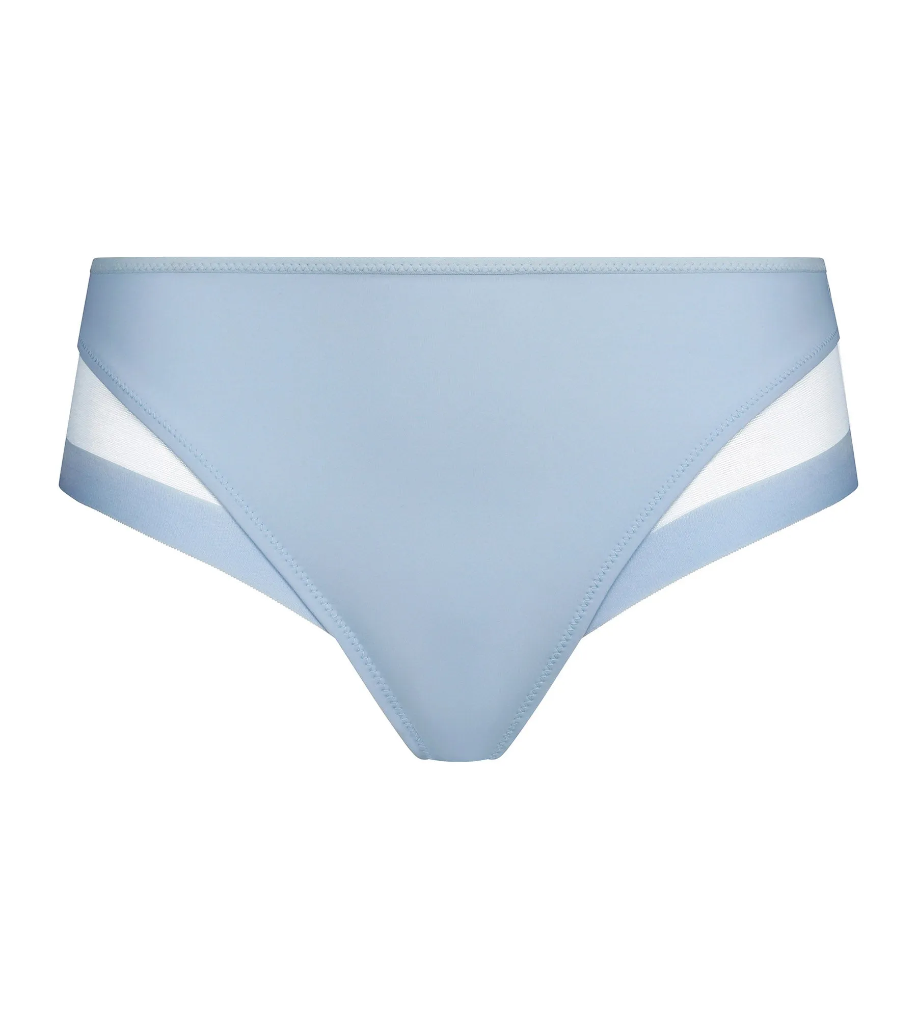 Women's microfiber and tulle panties Blue Generous Essentiel shirt